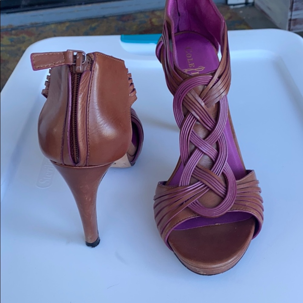 Cole Haan twist sandal heel